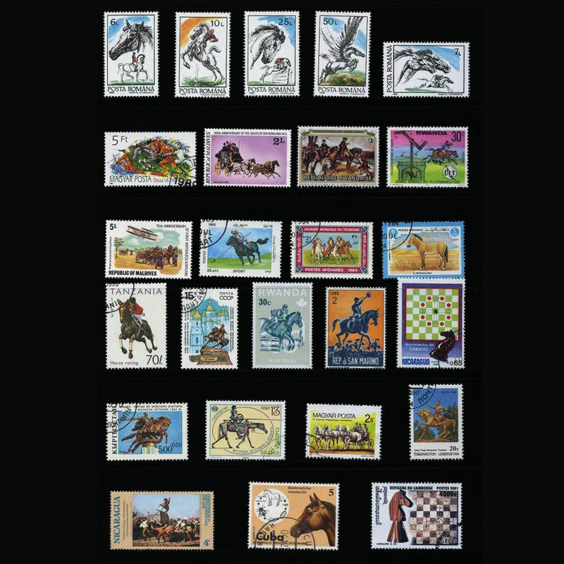 Briefmarken, 50 verschiedene P – Collectible Vintage Postage Stamps Bewertung und Preis