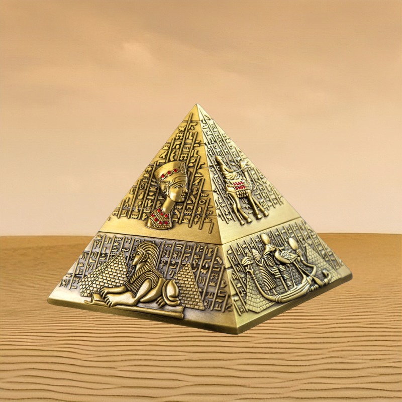 Ägyptischer Pharao-Pyramiden-A – Vintage Collectible Ashtrays Bewertung und Preis