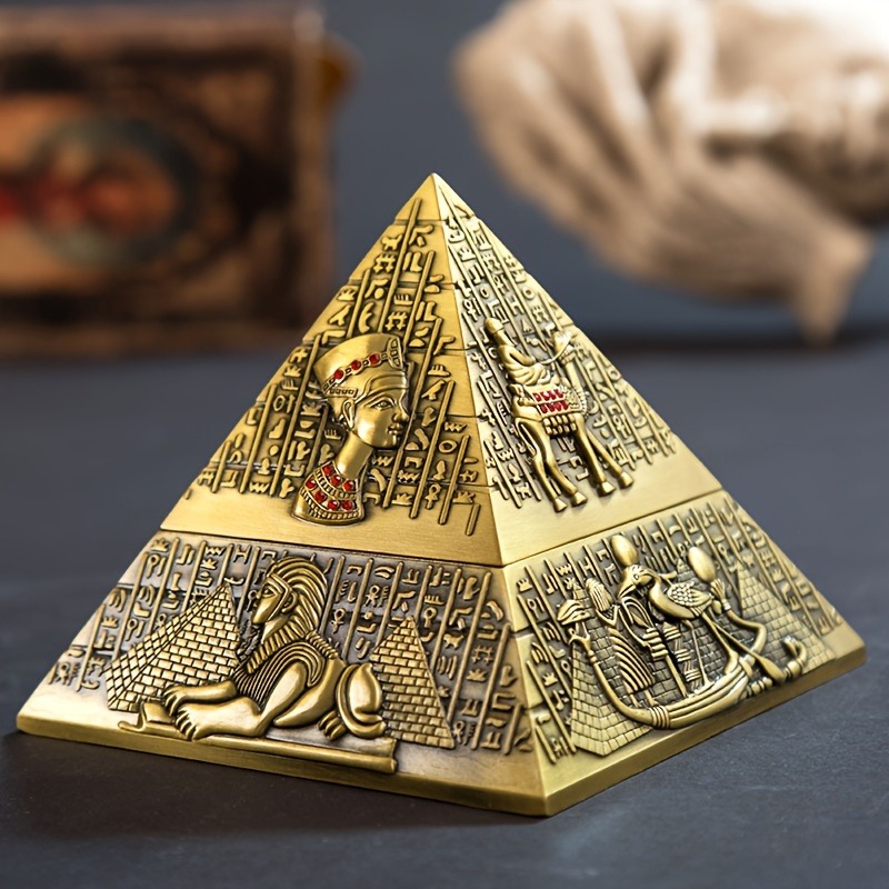 Ägyptischer Pharao-Pyramiden-A – Vintage Collectible Ashtrays Bewertung und Preis
