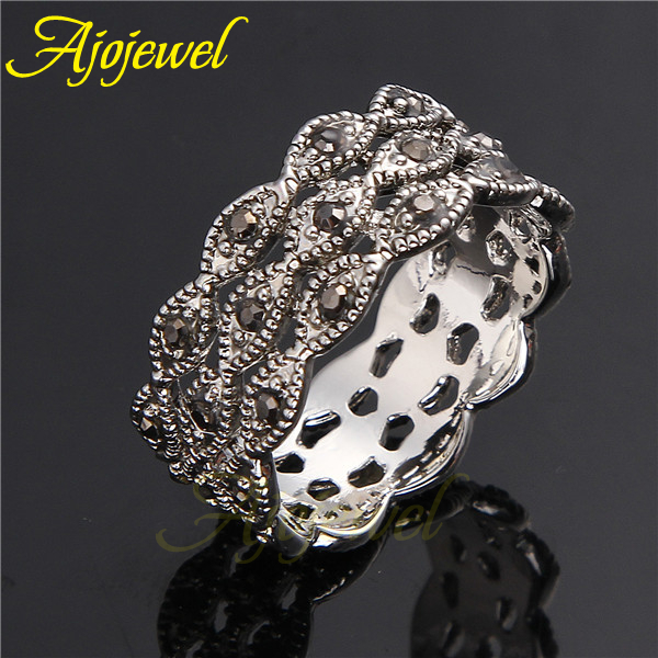 Ajo jewel 3 Schicht Strass Rin – Vintage And Collectible Items Bewertung und Preis