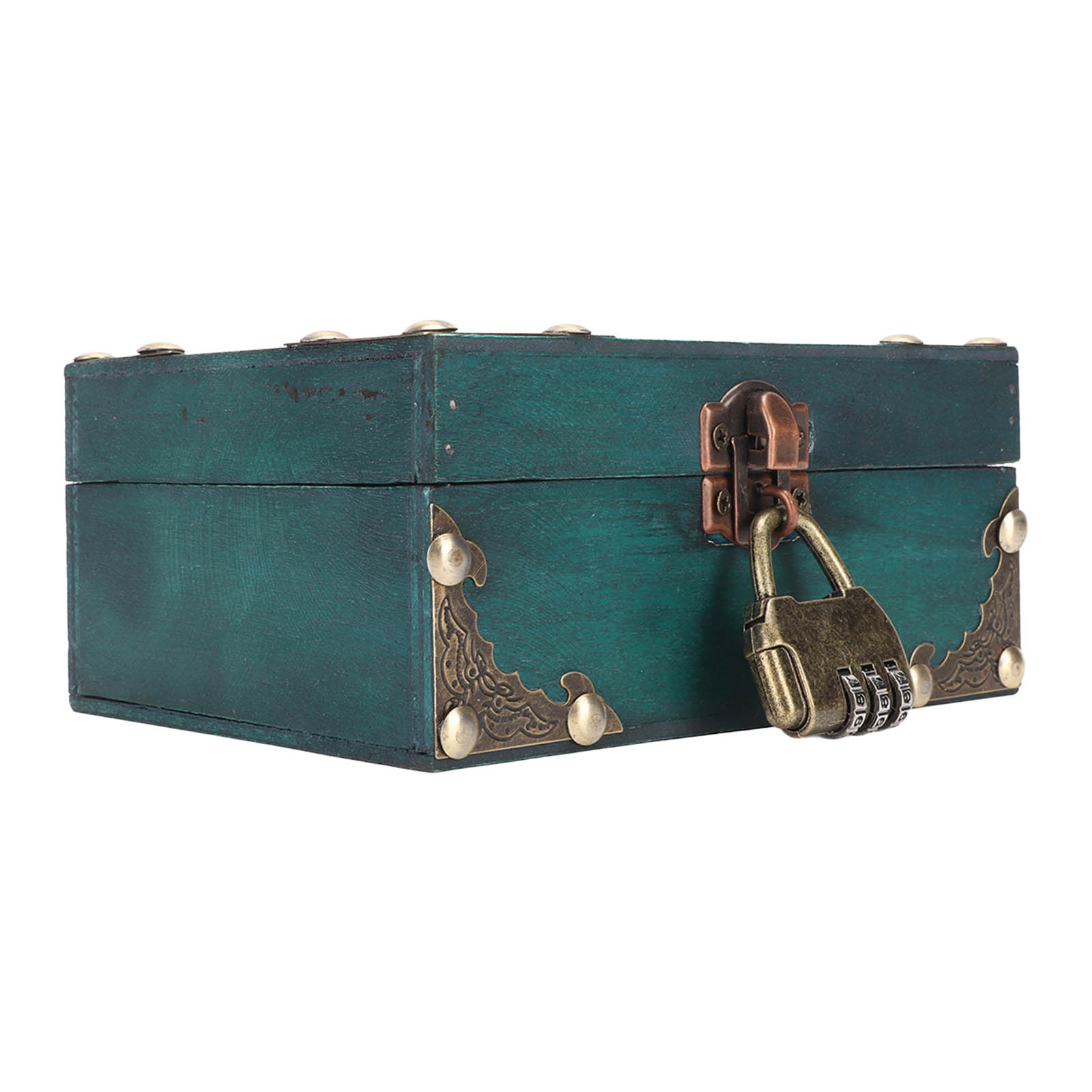 Holz-Schmuckaufbewahrungsbox m – Vintage And Collectible Items Bewertung und Preis