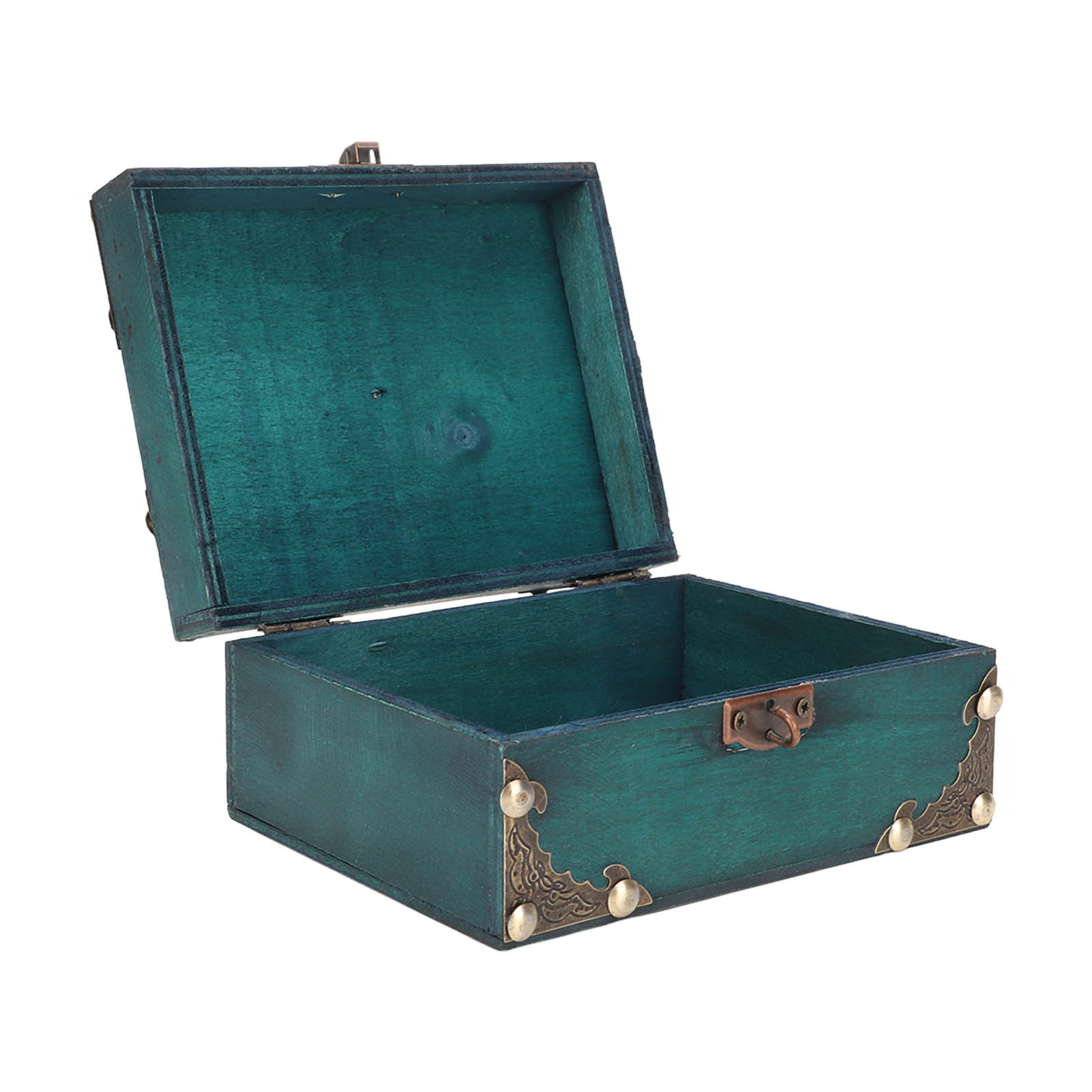 Holz-Schmuckaufbewahrungsbox m – Vintage And Collectible Items Bewertung und Preis