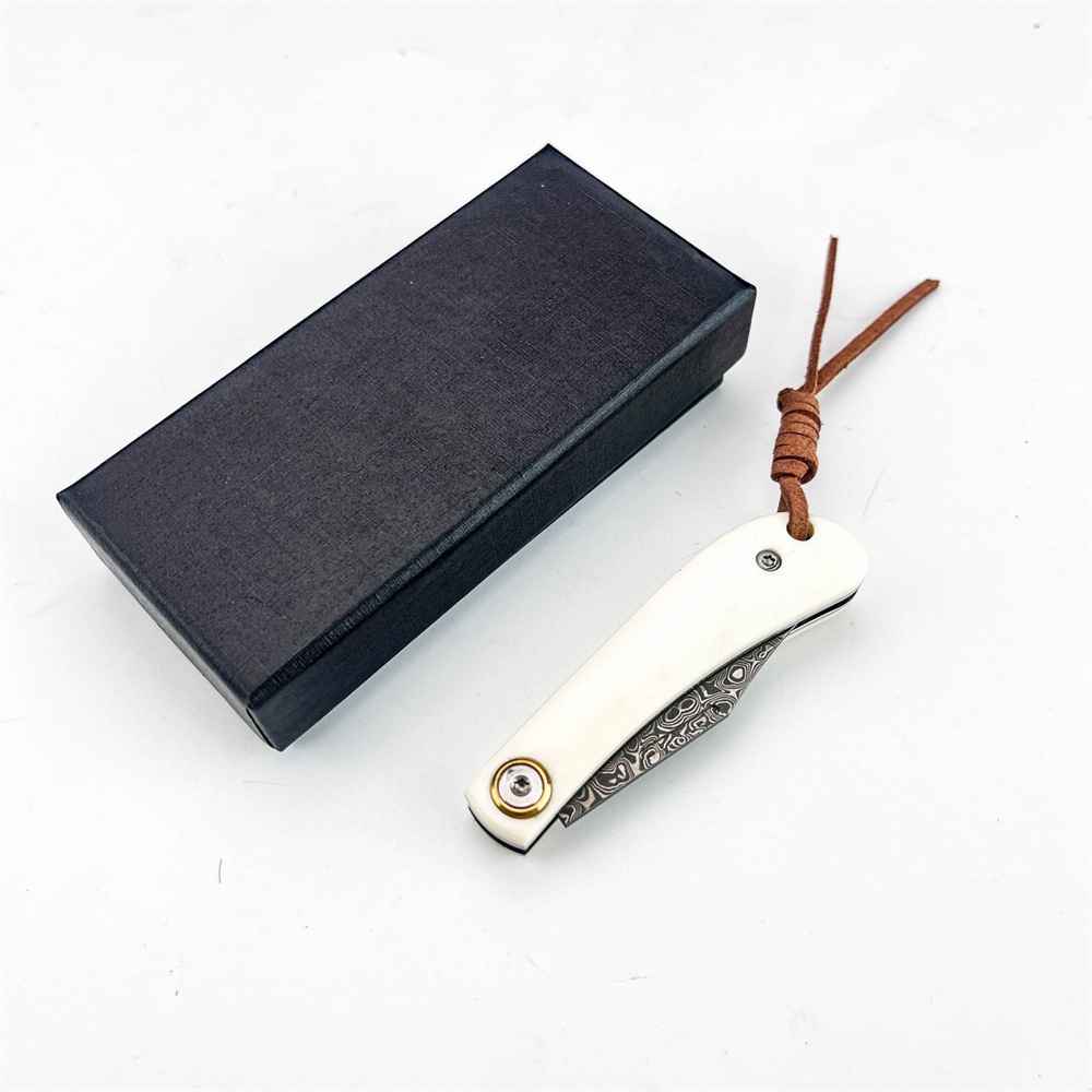 Kompaktes Vintage EDC Damast-K – Vintage Collectible Pocket Knives Bewertung und Preis