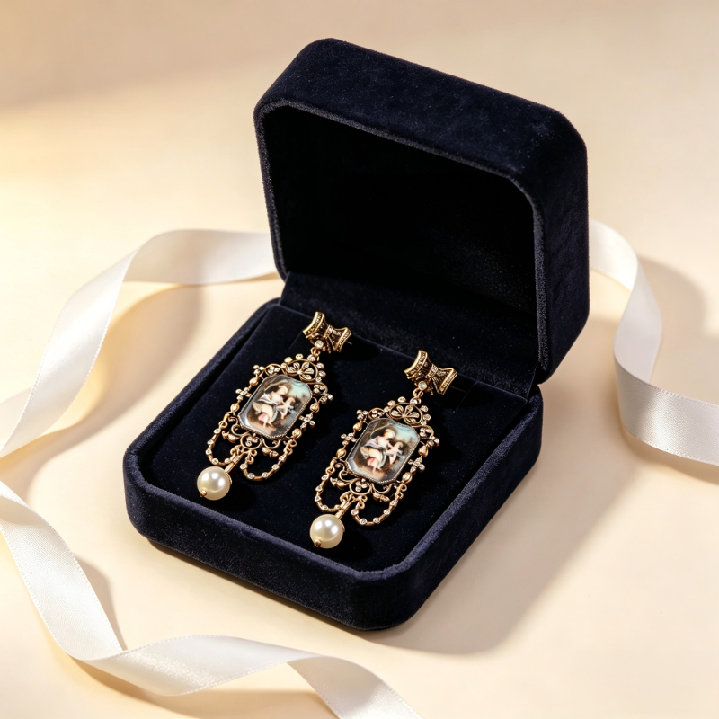Retro Hofstil Ohrstecker, Anti – Vintage Things Collection Bewertung und Preis