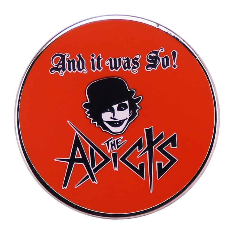 The-Adicts Emaille-Anstecknade – Vintage Collectible Pins Bewertung und Preis