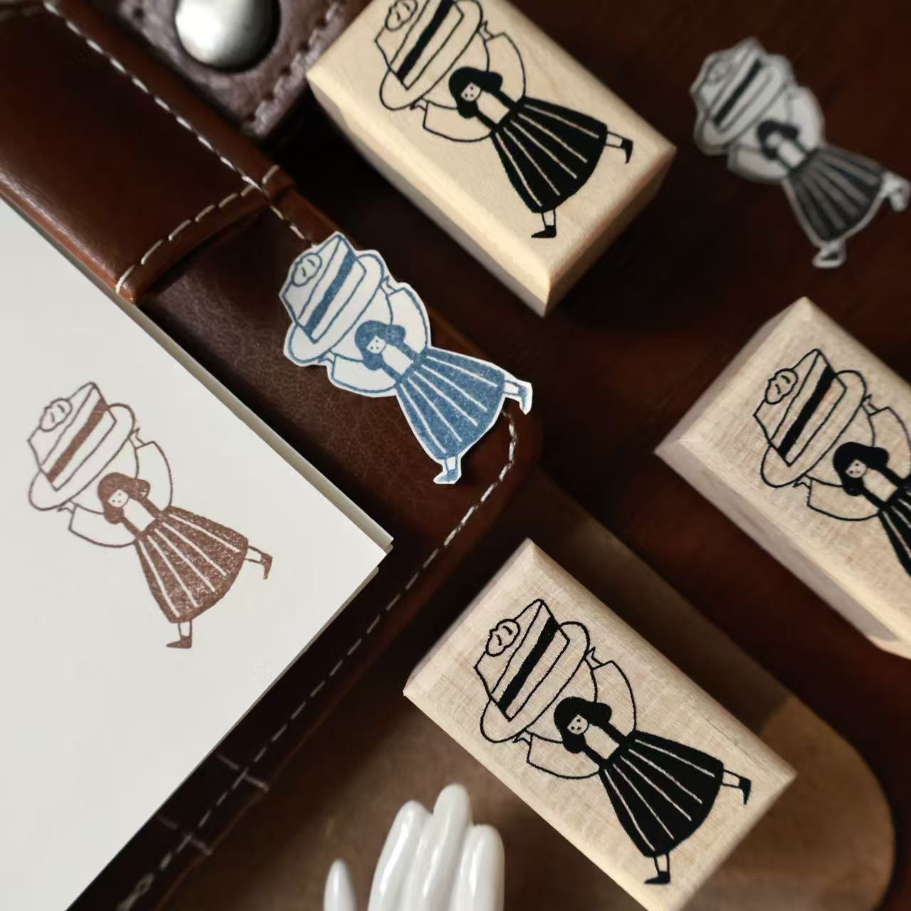 YiEr Studio Vintage Lovely Cak – Vintage Collectible Stamps Bewertung und Preis
